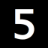 Number 5 logo