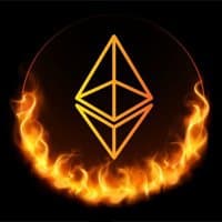 ETH burn logo