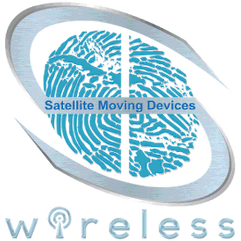 Satellite Moving Devices Wireless logo