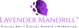 Lavender Mandrill™ logo