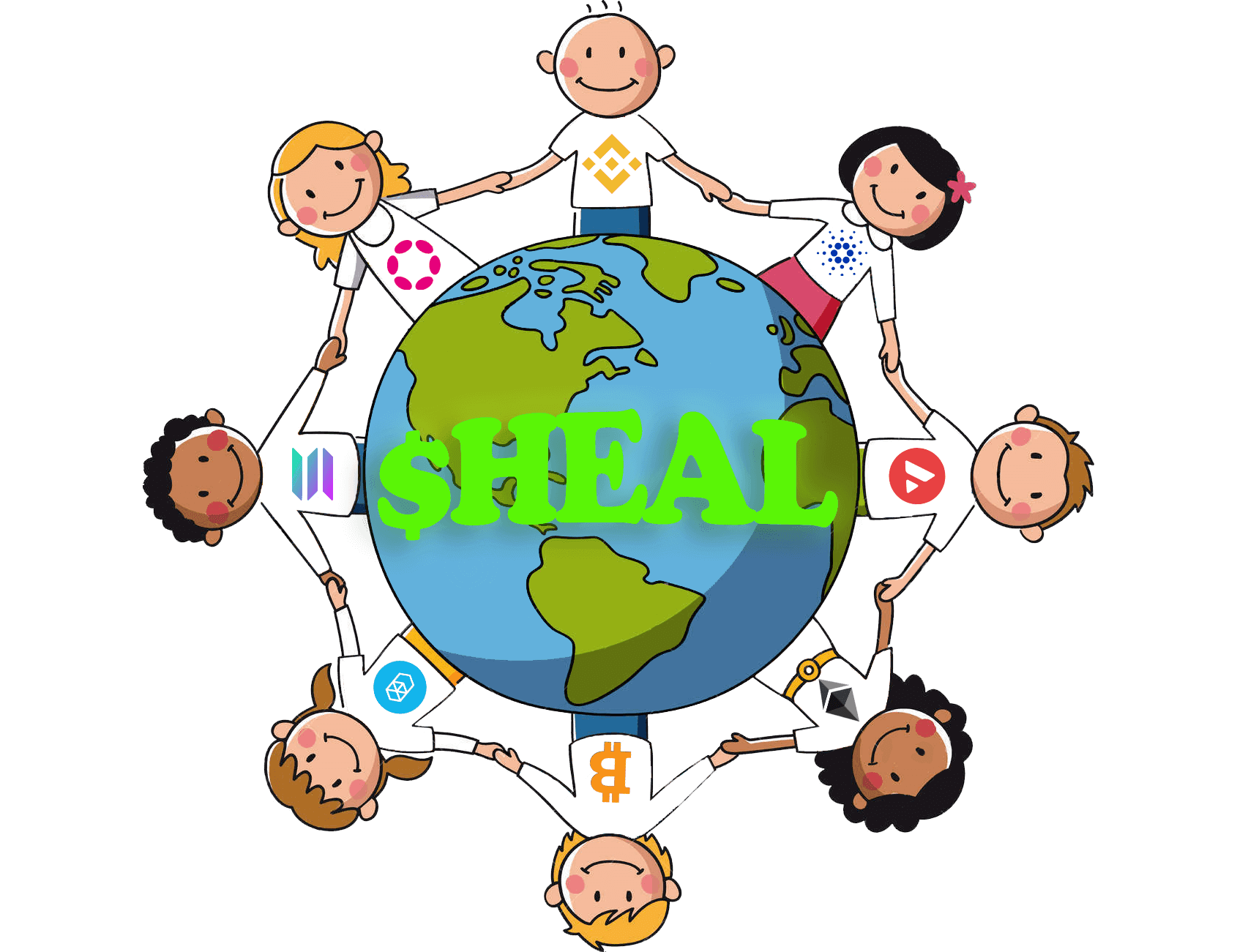 Heal The World logo