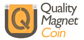 Quality Magnet Coin logo