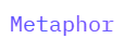 Metaphor logo
