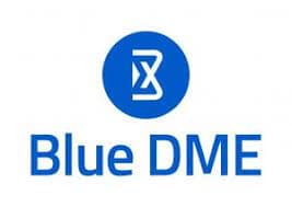Blue DME logo