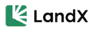 LandX logo