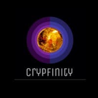 Crypfinity. Tech logo