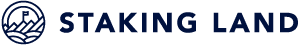 STAKING LAND logo