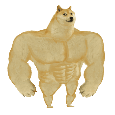 Swole Doge on Solana logo