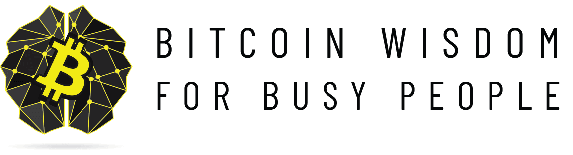 Bitcoin Wisdom for Busy People