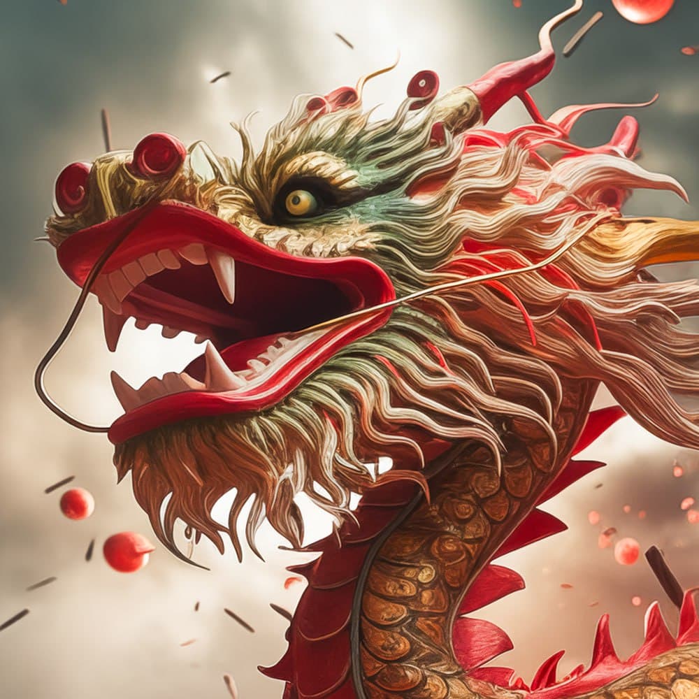 Year of Dragon logo