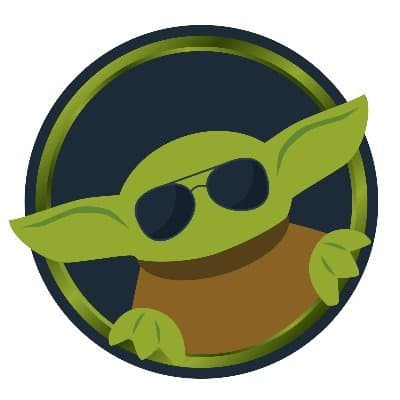 Baby Yoda logo