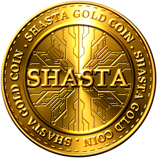 Shasta Gold Coin logo