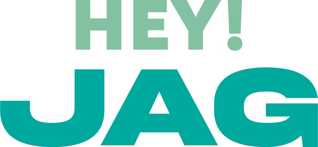 Hey! Jag logo