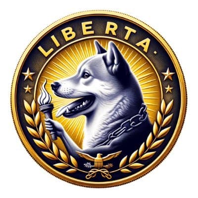 The Libertarian Dog logo