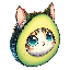Flying Avocado Cat logo