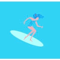 Surfergirl logo
