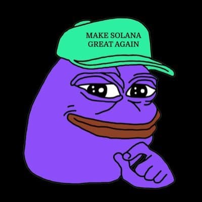 PURPLE PEPE logo