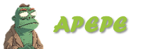 Ape and Pepe logo