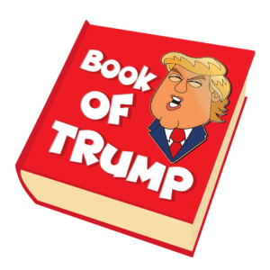 Book of Donald Trump logo