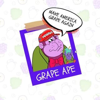 Make America Grape Again logo