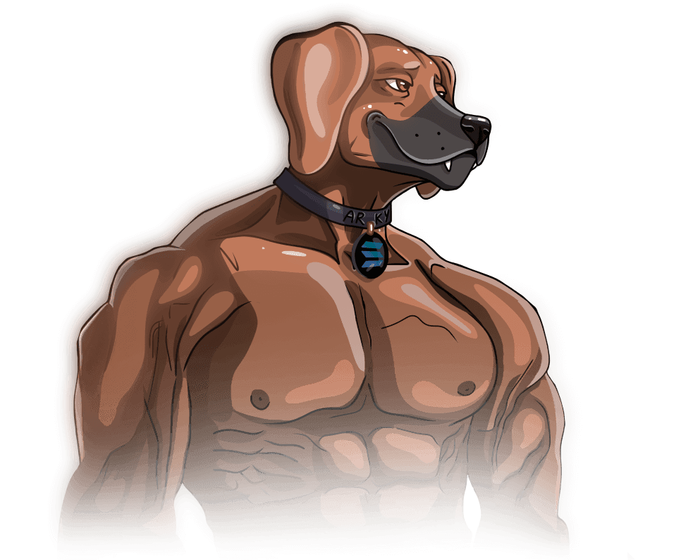 Arky Satoshi's Dog logo