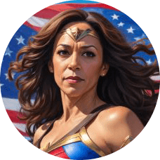Kamala Harris The Heroes logo