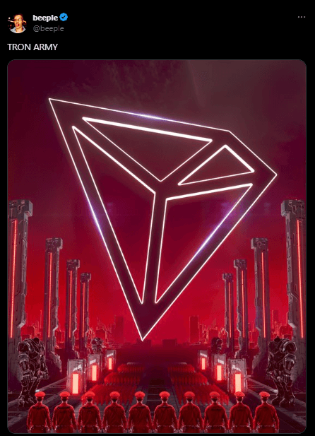 TRON ARMY logo