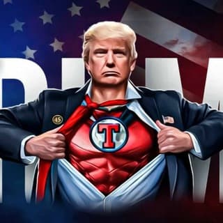 Trump Maga Super logo