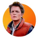 Marty $McFly arrives today! logo