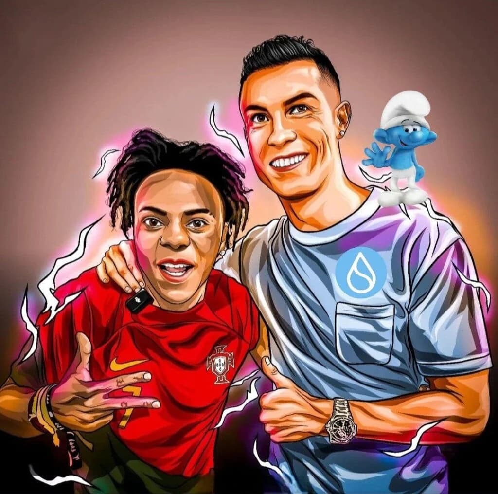 CristianoRonaldoSpeedSmurf7Siu logo