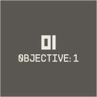 OBJECTIVE: 1 logo