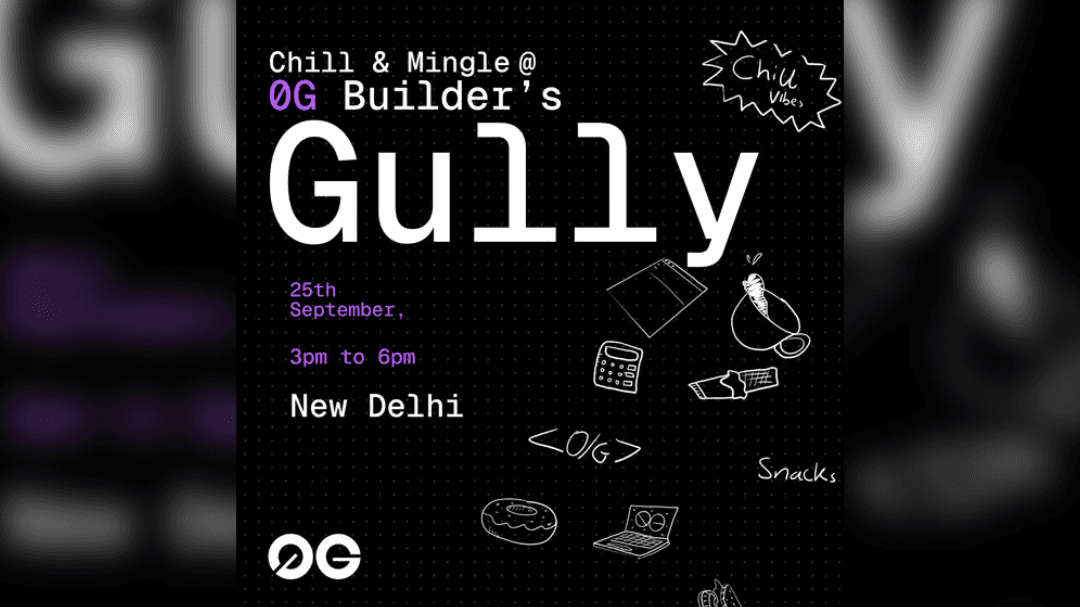 Chill & Mingle @ 0G Builder’s Gully