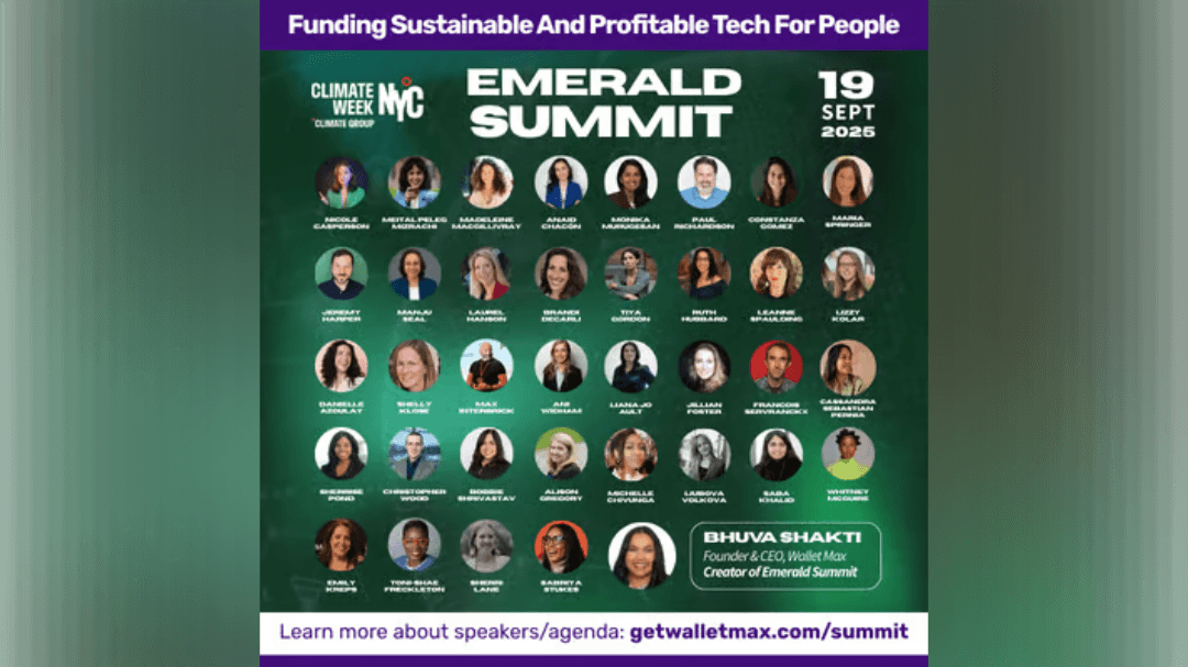 The Emerald Climate Fintech