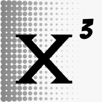 X By 3 logo