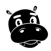 High Roller Hippo Clique logo