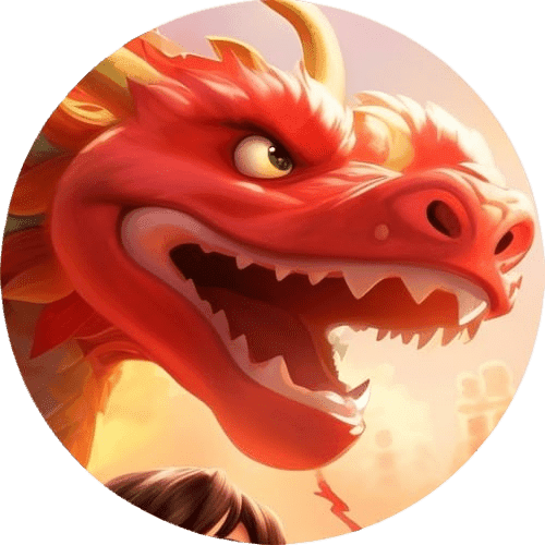 Chinese NY Dragon logo