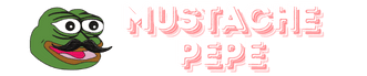 Mustache Pepe logo