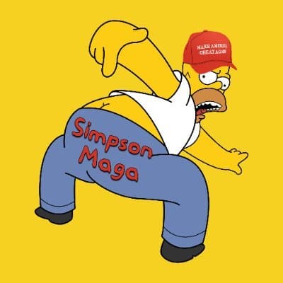 Simpson MAGA logo