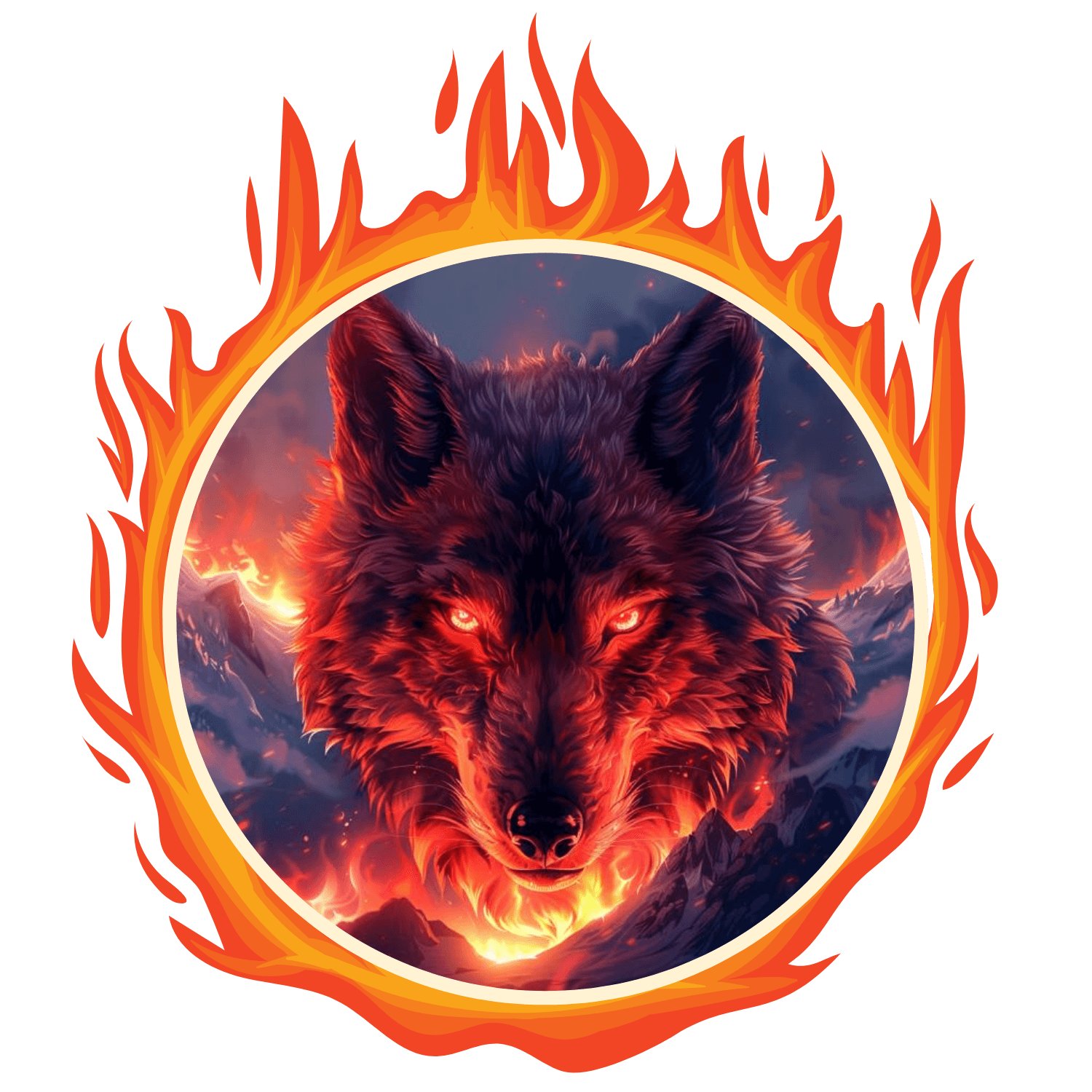 Fire Wolf logo