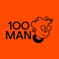 100MAN logo