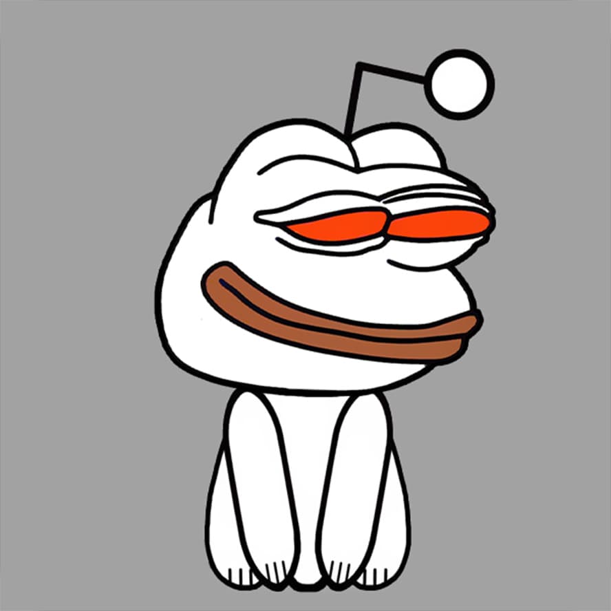 Reddit Pepe logo