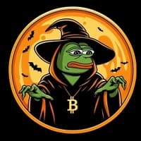 Spooky Pepe logo