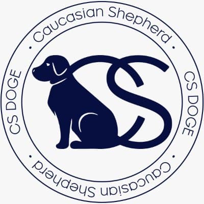 Caucasian Shepherd DOGE logo