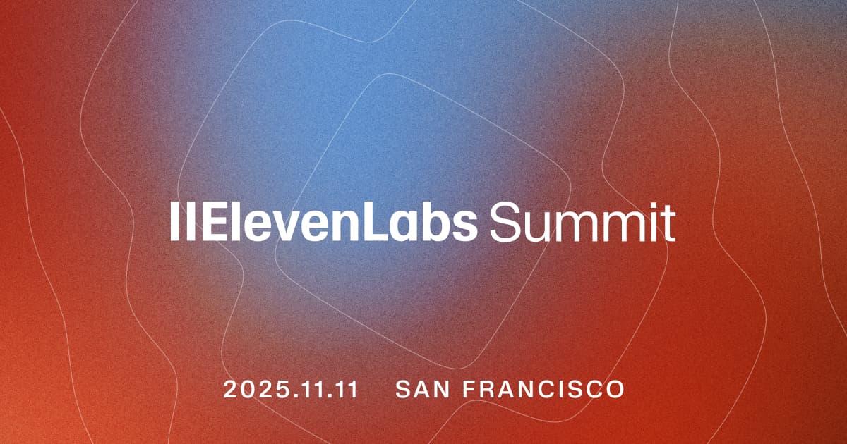 ElevenLabs Summit SF