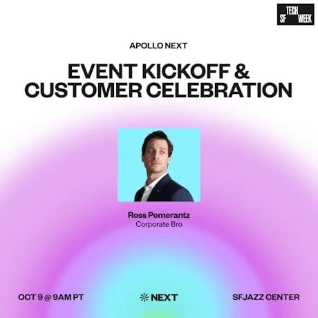 Event Kickoff & Customer Celebration at ApolloNEXT